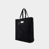 Cabas Shopping - MM6 Maison Margiela - Coton - Noir