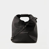 Sac À Bandoulière Japanese - MM6 Maison Margiela - Cuir - Noir