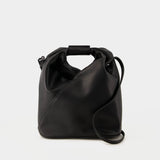 Sac À Bandoulière Japanese - MM6 Maison Margiela - Cuir - Noir