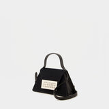 Sac À Bandoulière - MM6 Maison Margiela - Cuir - Noir