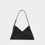 Sac Japanese 6 Baguette Soft - MM6 Maison Margiela - Cuir - Noir