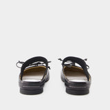 Ballerines Slipper - MM6 Maison Margiela - Cuir - Noir