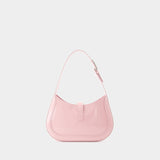 Sac Porté Épaule Small Hobo - Versace - Cuir - Rose
