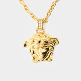 Collier Medusa - Versace - Métal - Doré
