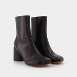 Bottines 6 Anatomic 70 en Cuir Noir