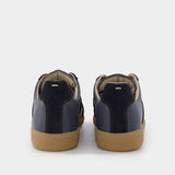 Baskets Replica en Cuir Bleu