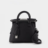 Sac 5Ac Mini en Cuir Noir