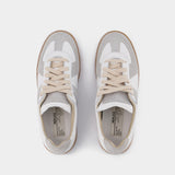 Baskets Replica Deconstructed en Cuir Blanc