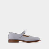 Mary Jane Tabi - Maison Margiela - Cuir - Bleu