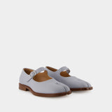 Mary Jane Tabi - Maison Margiela - Cuir - Bleu