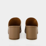 Mules Hannah - Maison Margiela - Cuir - Chamois
