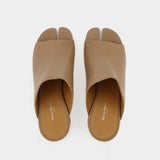 Mules Hannah - Maison Margiela - Cuir - Chamois