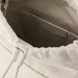 Sac Hobo 5Ac Bucket Small - Maison Margiela - Cuir - Beige