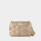 Sac À Main Glam Slam Classique Small - Maison Margiela - Cuir - Beige