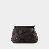 Sac À Main Glam Slam Classique Small - Maison Margiela - Cuir - Noir