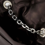 Sac Hobo Glam Slam Flap Small - Maison Margiela - Cuir - Noir