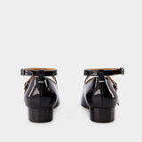 Ballerines Babies low - Maison Margiela - Cuir Verni - Noir