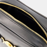 Sac À Bandoulière Medusa Biggie - Versace - Cuir - Noir