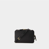 Sac Caméra Medusa Biggie - Versace - Cuir - Noir