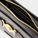 Sac Caméra Medusa Biggie - Versace - Cuir - Noir