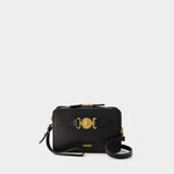 Sac Caméra Medusa Biggie - Versace - Cuir - Noir