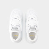 Sneakers - Versace - Cuir - Blanc