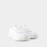 Sneakers - Versace - Cuir - Blanc