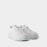 Sneakers Odissea - Versace - Fabric - Blanc