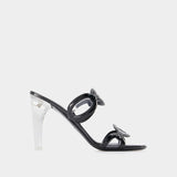 Sandales Chain 1967 T.100 - Valentino Garavani - Laiton - Noir