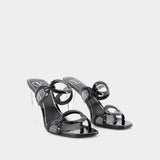 Sandales Chain 1967 T.100 - Valentino Garavani - Laiton - Noir