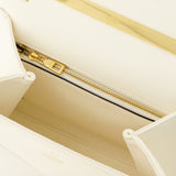 Sac À Main One Stud Small - Valentino Garavani - Cuir - Ivoire