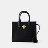 Tote Bag Small La Medusa - Versace - Coton - Noir