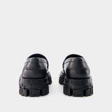 Mocassins - Versace - Cuir - Noir