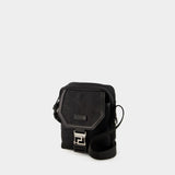 Sac À Bandoulière Neo Nylon - Versace - Nylon - Noir