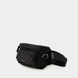 Sac Banane Small Neo Nylon - Versace - Nylon - Noir