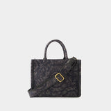 Tote Bag Medium Athena - Versace - Coton - Noir
