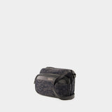 Sac À Bandoulière Small Athena - Versace - Toile - Noir