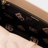 Sac Cabas à Logo - Dolce&Gabbana - Cuir - Cipria