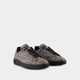 Sneakers Bassa - Dolce & Gabbana - Jacquard - Marron/Bleu