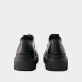 Derbies à Plateforme - Dolce&Gabbana - Cuir - Noir