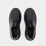 Derbies à Plateforme - Dolce&Gabbana - Cuir - Noir