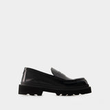 Mocassins Penny-Slot - Dolce&Gabbana - Cuir - Noir