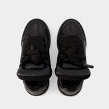 Sneakers Portofino - Dolce&Gabbana - Cuir - Noir