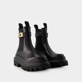 Bottines Chelsea - Dolce&Gabbana - Cuir - Noir