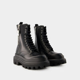 Bottes Black Sicily - Dolce&Gabbana - Cuir - Noir