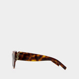 Lunettes De Soleil - Saint Laurent  - Acétate - Marron