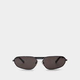Lunettes De Soleil - Balenciaga - Métal - Gris