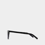 Lunettes De Soleil - Saint Laurent - Acétate - Noir