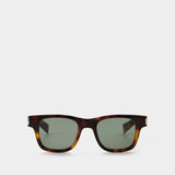 Lunettes De Soleil - Saint Laurent - Acétate - Havana