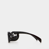 Lunettes De Soleil - Gucci  - Acétate - Noir